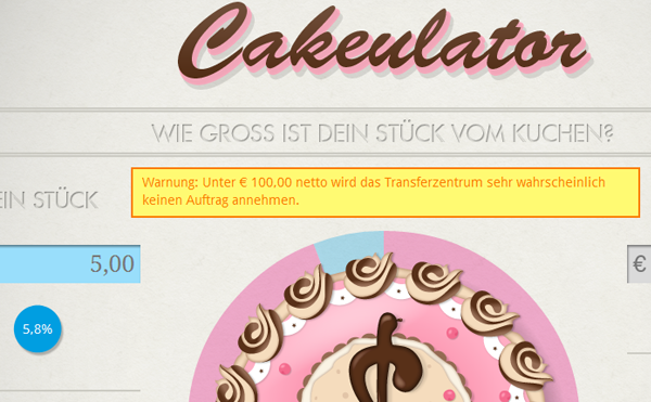 Eingabewarnung Eingabewarnung