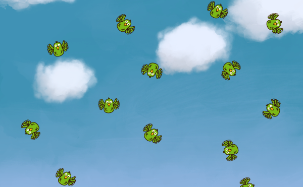 Birds in the sky Birds in the sky